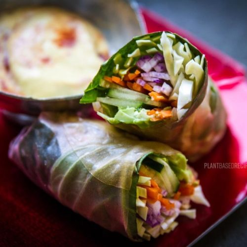 California rice wrap -vegan rice roll