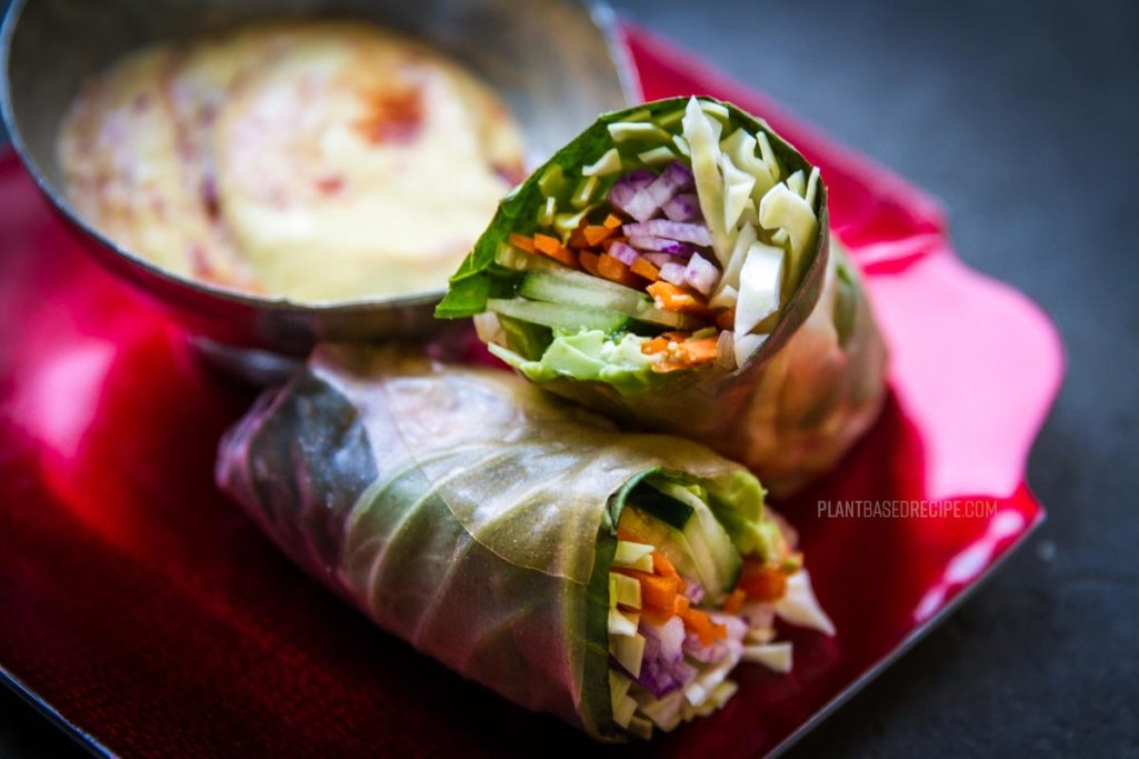 California rice wrap -vegan rice roll