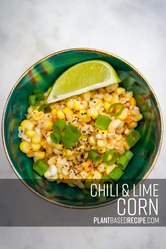 Chili and Lime corn on the cob recipe