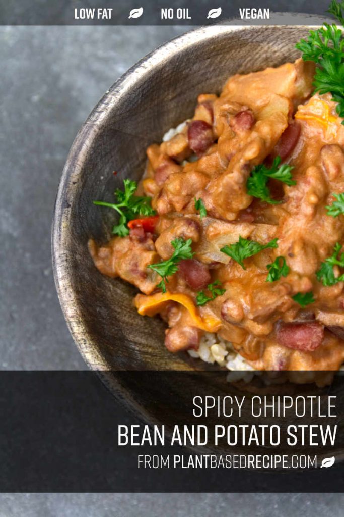 Vegan bean and potato stew