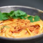 Low fat Spicy Thai Peanut Noodle Soup