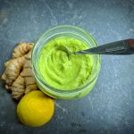 Easy to make oil-free Green Goddess vegan dressing.