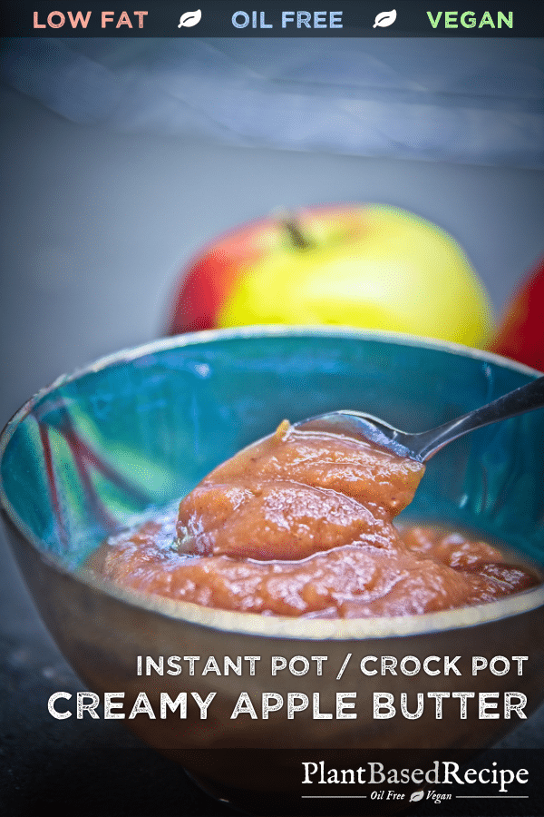 Pinterest sharable recipe for apple butter
