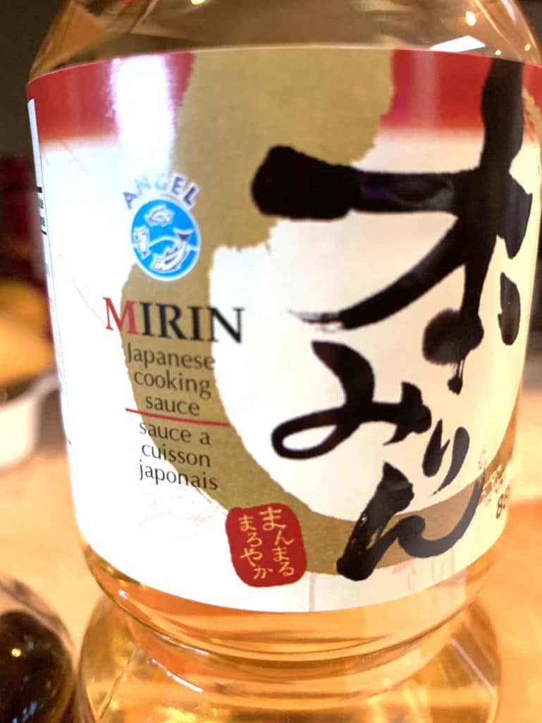 Mirin - japanese cooking sauce used in ramen