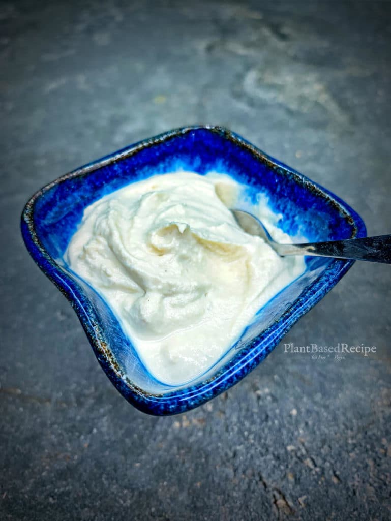 Recipe for vegan sour cream